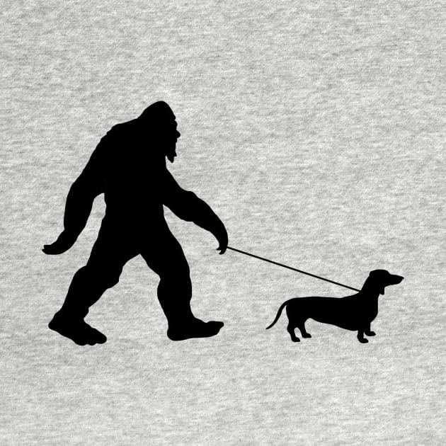 Bigfoot Walking Dog by imphavok